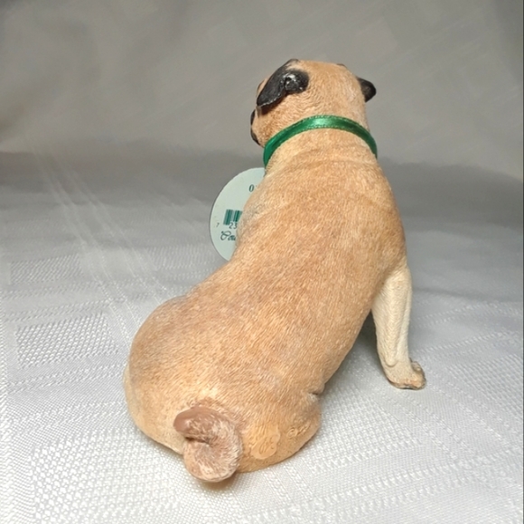 COPY - Vintage Country Artists Best in Show Fawn Pug Dog Sculpture Collectible … - Picture 8 of 16